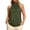 Tank Tops for Women Army Green, variant on Halter Tank Top for Women Summer High Neck Tie Strap Camisole Tops Solid Sleeveless Dressy Casual Blouse Army Green XXL