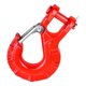 thumbnail image 1 of de cabrestante Ton piezas accesorios prácticos profesional de alta resistencia aleación de acero remolque horquilla deslizante Rojo Soledad Gancho de cabrestante, 1 of 8