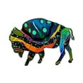 thumbnail image 2 of CafePress - BISON VIBRANCE Mugs - 11 oz Ceramic Mug - Novelty Coffee Tea Cup, 2 of 4