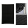 thumbnail image 3 of Blackout Pleated Window Shades Window Blind Blackout Block Cordless Black 35, 3 of 7