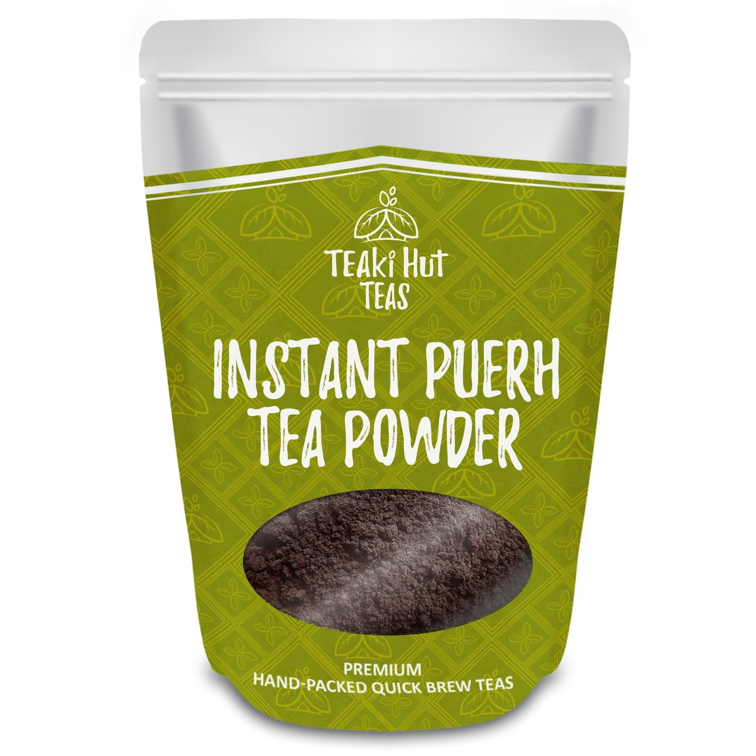 TEAki Hut Organic Instant Puerh Tea Powder (4 oz / 80 Servings
