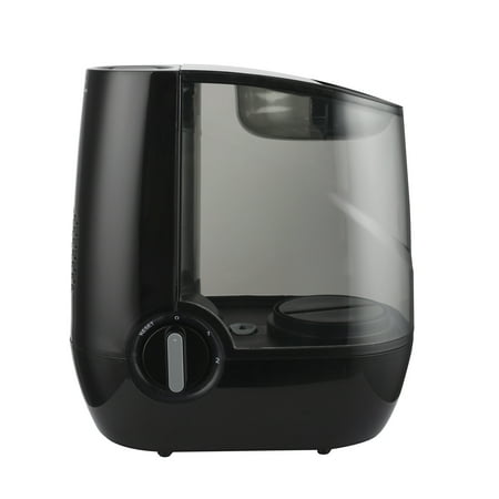 Mainstays 1.2 Gallon Warm Mist Humidifier, HF3102BL, Black - Walmart