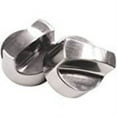 thumbnail image 2 of Onward Manufacturing Company Universal Grill Control Knob D-Shape Chrome - 2 Piece, Multicolor, 2 of 3