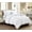 Gardenia White, variant on Elegant Comfort Ultra Soft 10-Piece Sunflower Bedding-in-a-Bag, Comforter Set Featuring Decorative Pillows and Fitted Sheet with Storage Pockets, Sunflower Comforter, Full/Queen, Gardenia White