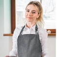 thumbnail image 5 of ACDNAC 2 Pack Aprons for Women with Pockets,Kitchen Aprons for Women,Waitress Apron for Cooking,Baking,Gardening,Gift for Mom,Wife,Sister,Grandma,Red&Black, 5 of 7
