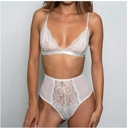 uublik Lingerie Set for Women Sexy Naughty Bodysuit Babydoll Lace Sexy Naughty Plus Size