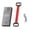 Chinese red combinat, variant on Spring Puller Chest Expander Adjustable Grip Strength Trainer Fitness Supply Resistance Band Workout Tensioner