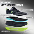 thumbnail image 6 of OrthoComfoot Men's Orthopedic Road Running Shoes: Comfortable Arch Support Athletic Sneakers for Walking, Training and Everyday Wear, 6 of 9