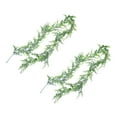 thumbnail image 1 of Inteprter 2 piezas de plantas artificiales de eucalipto decorativas falsas hojas de vid hogar jardín estante realista decoración de pared Decoración Inteprter HA084556-00, 1 of 6