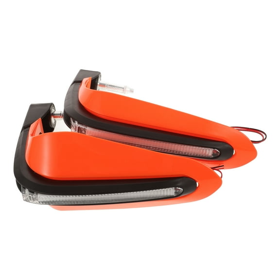 Masteelf Universal Motorcycles Handguards Handlebar Hand Brush Guards Handle Protector Windshield Turn Signal Light Crash Protector Replacement For Sport Dirt Bike