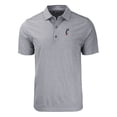 thumbnail image 2 of Men's Cutter & Buck  Heather Black Cincinnati Bearcats Big & Tall Forge Eco Heather Stripe Stretch Recycled Polo, 2 of 3