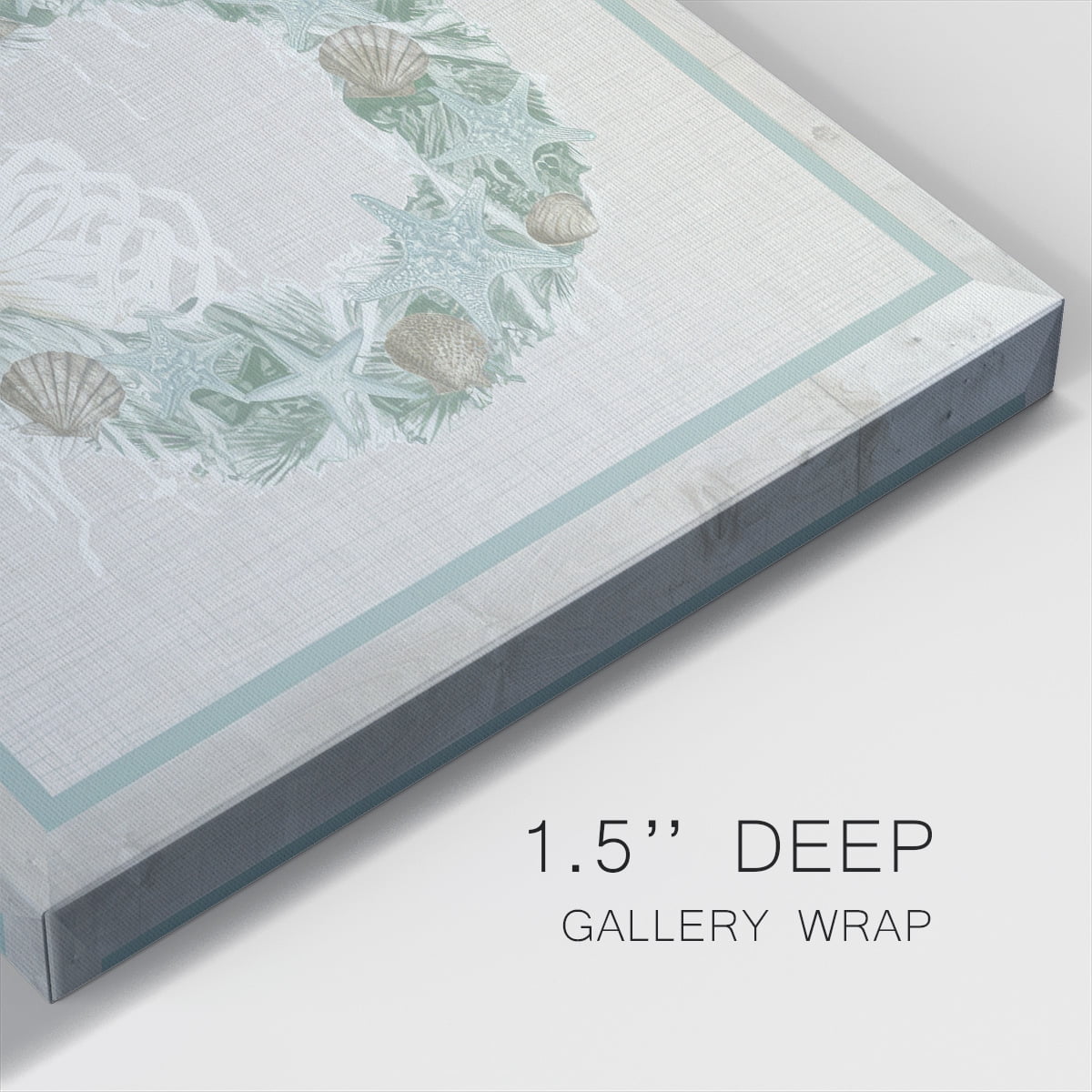 Coastal Christmas I- Gallery Wrapped Canvas