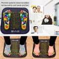 thumbnail image 5 of Almohadilla de masaje de pies china 2 en 1, reflexología, piedra para caminar, estera para aliviar el dolor, masaje chino para el cuidado de la salud, 5 of 5