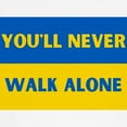 thumbnail image 3 of CafePress - You'Ll Never Walk Alone Pro Ukraine T Shirt - Light T-Shirt Kids XS-XL, 3 of 4
