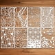 thumbnail image 1 of Unlock Your Creativity with 8pcs Reusable Painting Stencils - Perfect for DIY Wood Wall, Canvas, Floor & Furniture Crafts!, 1 of 4