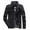 Black, variant on IROINNID Men's Cargo Long Sleeve Solid Color Comfy Lapel And Fleece Jacket Short Tooling Outwear & Jackets