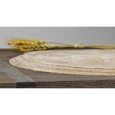 Ultra Thin Crust Round Whole Wheat Blend Pizza Shells Flatbread, 10 inch -- 50 per case.