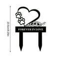 thumbnail image 3 of Pet Memorial Garden Stake - Metal Dog Grave Marker, Waterproof Cemetery Plaque for Outdoor Yard, Personalized Pet Loss Remembrance Gift, Sympathy Memorial Sign for Dogs, Durable Iron Stake, 3 of 7