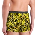 thumbnail image 5 of Bingfone Yellow Butterflies Men's Underwear - Casual Stretch Boxer Briefs-XX-Large, 5 of 9