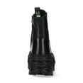 thumbnail image 6 of New Rock WALL083C-S5 Unisex Black Leather Gothic Boots, 6 of 8