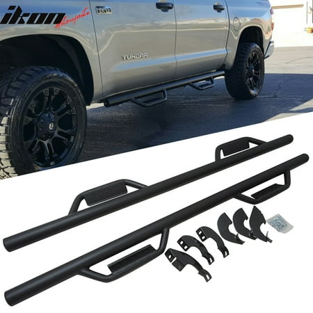 - Ikon Motorsports Running Boards for 07-19 Toyota Tundra CrewMax Cab
