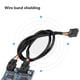 thumbnail image 3 of Cable divisor de extensión USB de 9 pines para placa base, conector USB de 9 pines macho a 4 hembra, 3 of 13