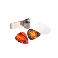 thumbnail image 1 of NUOLUX 3Ud Sujetapuas Metálico Para Guitarra Con Clip Para Correa Accesorios Duraderos Y Livianos, 1 of 8