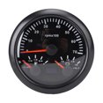 thumbnail image 2 of 85mm Speedometer Fuel Gauge 8 16V Voltmeter 3 3 8 Inch 3 in 1 7000RPM Speedometer Tachometer 7 Color Backlight for Truck Car Speedometer Odometer Boat, 2 of 7