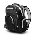 thumbnail image 3 of MOJO Black/Gray Detroit Lions Premium Color Trim Backpack, 3 of 6