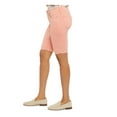 thumbnail image 3 of NYDJ Womens Pink Denim Pocketed Zippered Button Closure Shorts 0, 3 of 4