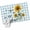 blue, variant on 2x3 Ft Entryway Area Rug, Yellow Sunflower Kitchen Rug Runner Washable Floor Mat, Summer Flower Bee Sunshine Black Non Slip Indoor Door Mat Throw Carpet for Bathroom Living Room Bedroom
