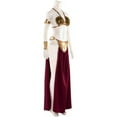 thumbnail image 2 of Slave Golden Princess Leia Bikini Costume Set with Accessories – Exotic Belly Dancer Outfit, 2 of 6