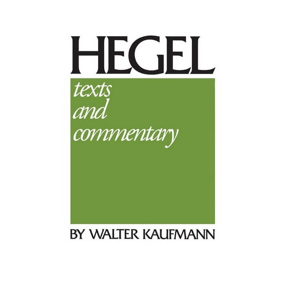 HEGEL [9780268010690]