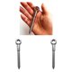thumbnail image 1 of 3x Accesorios para Pernos de Tornillo de Acero Inoxidable 316 de Resistencia - Soledad - 3 Tamaños - Perno de ojo de tornillo, 1 of 9