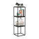 thumbnail image 4 of Mesa de Centro Apoyo Lateral Minimalista Marrón Oscuro – Mueble Moderno para Sala y Hogar – EKE, 4 of 6