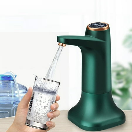 

Water Dispenser Electric Water Bottle Pump with Base USB Water Dispenser Portable Automatic Water Pump Bucket Bottle Dispenser