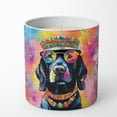thumbnail image 4 of Black Labrador Hippie Dawg Decorative Soy Candle 3.25 in x 3.75 in, 4 of 5