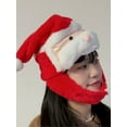 thumbnail image 3 of Nygoyerh Christmas Hood Hats for Adults Cute Snowman Elk Gingerbread Man Santa Claus Caps Party Supplies for New Year's Day, 3 of 6