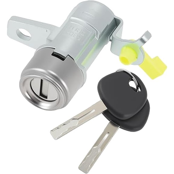 Aniceparthy 81970-1RA00 Front Left Door Lock Cylinder Set with 2 Keys for Hyundai Accent 2012-2017 Left Door Lock Tumbler Replace 819701RA00