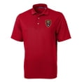 thumbnail image 2 of Men's-Cutter & Buck  Red Real Salt Lake Virtue Eco Pique Recycled Polo, 2 of 3