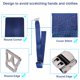 thumbnail image 3 of Apto para extensor de cinturón de seguridad de avión Southwest – Extensión de cinturón de seguridad de aerolínea, largo ajustable de 7 a 31 pulgadas (1 paquete azul), 3 of 5