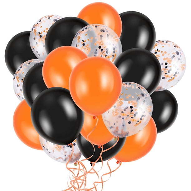 KAKOWELY 15 globos de látex para decoración de fiestas y Halloween.