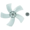 thumbnail image 4 of TEHAUX Deluxe Simple Fan Blades 5-Blade Set Universal Fit For Table Fans Quiet And Plastic Fan Replacement, 4 of 6