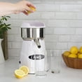 thumbnail image 4 of Omega Single Speed Citrus Juicer, in White (C-10W), 4 of 8
