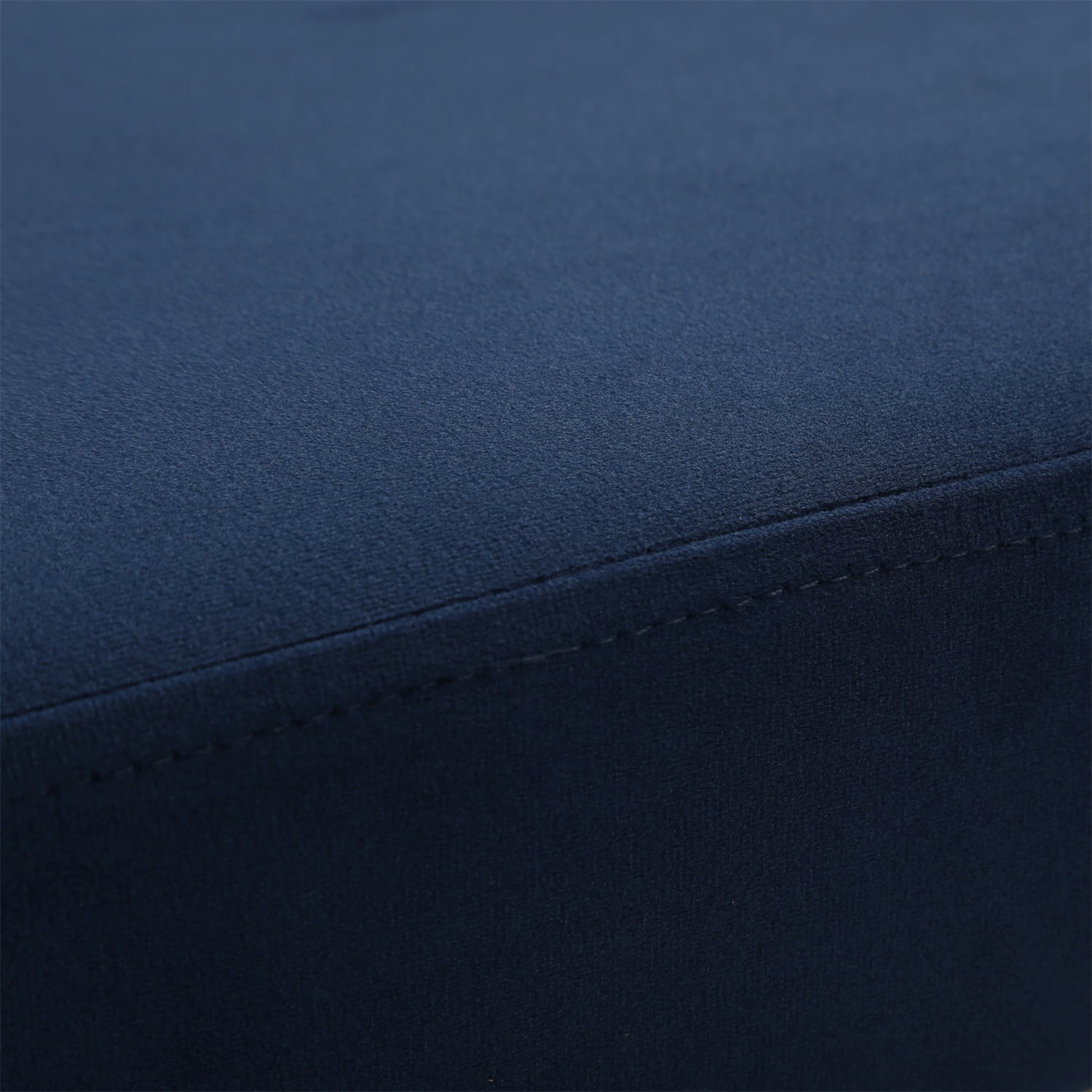 Kadyn Long Upholstered Bench, Metal Entryway Bench for Bedroom, Modern Velvet End of Bed Bench for Entryway, Navy Blue Kadyn Long Upholstered Bench, Metal Entryway Bench for Bedroom, Modern Velvet End of Bed Bench for Entryway, Navy Blue