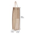 thumbnail image 2 of FOMIYES 2Ud Bolsa Para Botella De Vino Con Duradero Y Asa Beige Para Regalo Y Almacenamiento, 2 of 8