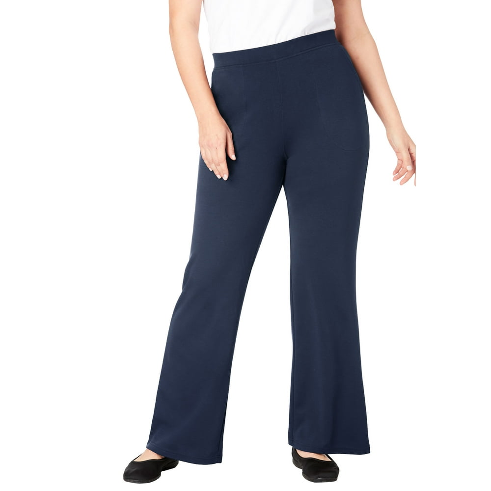northcrest knit pants plus size