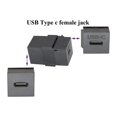 thumbnail image 4 of USB 3.1 1 tipo C Keystone a Jack acoplador inserta puerto de enchufe negro FLhrweasw Nuevo, 4 of 5
