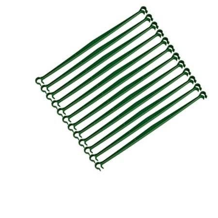 

Hanyhaptrattan Cliphorticultural Climbing Vine Bracket Accessories Plastic Connecting Rod Pillar Wrapped Plastic Steel Pipe Bracket (Green)