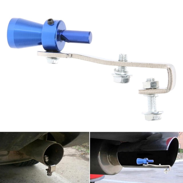 3uds. Coche Turbo sonido silbato tamaño S Universal silenciador tubo de escape